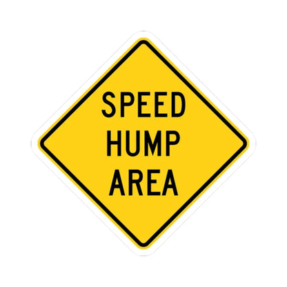 MUTCD-CA W85 (California) (Road Sign) STICKER Vinyl Kiss-Cut Decal 2 Inch White - The Sticker Space