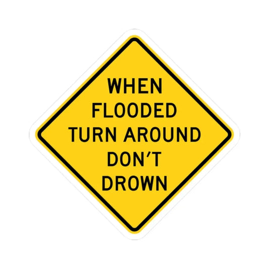 MUTCD-CA W87 (California) (Road Sign) STICKER Vinyl Kiss-Cut Decal 2 Inch White - The Sticker Space