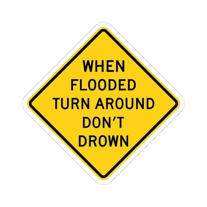 MUTCD-CA W87 (California) (Road Sign) STICKER Vinyl Kiss-Cut Decal 4 Inch White - The Sticker Space