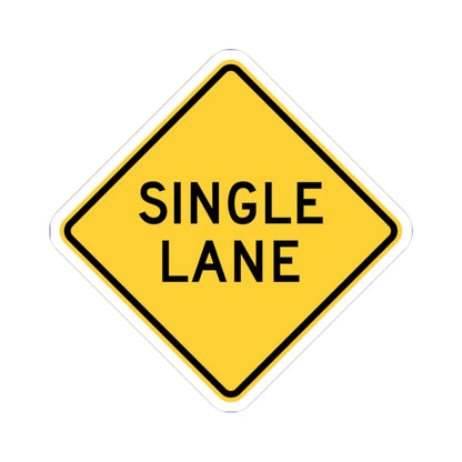 MUTCD-NY NYW3-14 (New York) (Road Sign) STICKER Vinyl Kiss-Cut Decal 3 Inch White - The Sticker Space