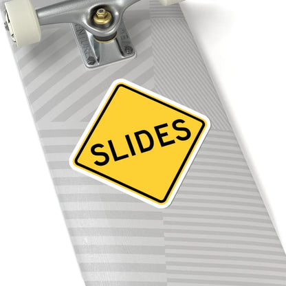 MUTCD-NY NYW4-15 (New York) (Road Sign) STICKER Vinyl Kiss-Cut Decal - The Sticker Space