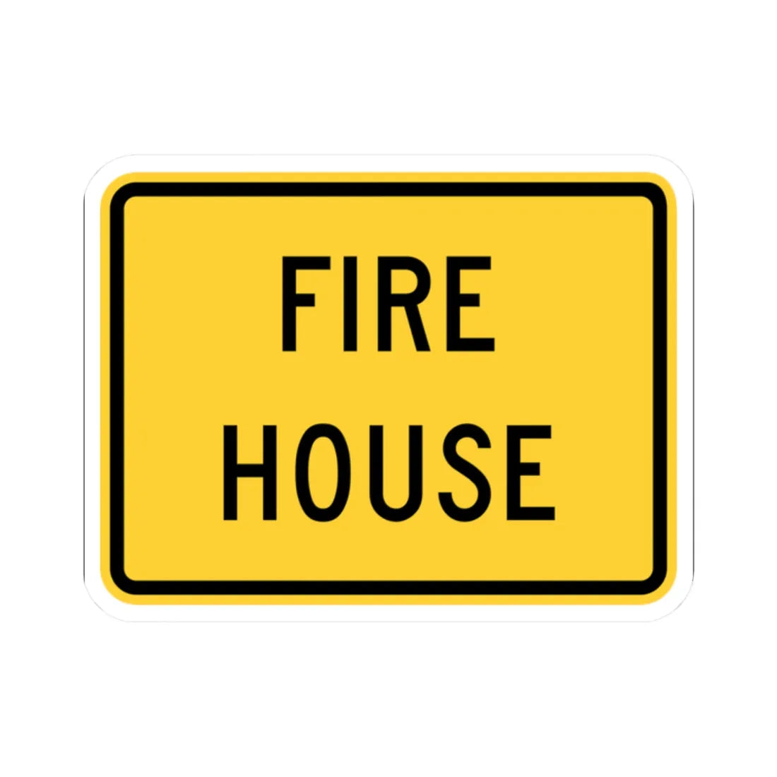 MUTCD-NY NYW5-17P (New York) (Road Sign) STICKER Vinyl Kiss-Cut Decal 2 Inch White - The Sticker Space