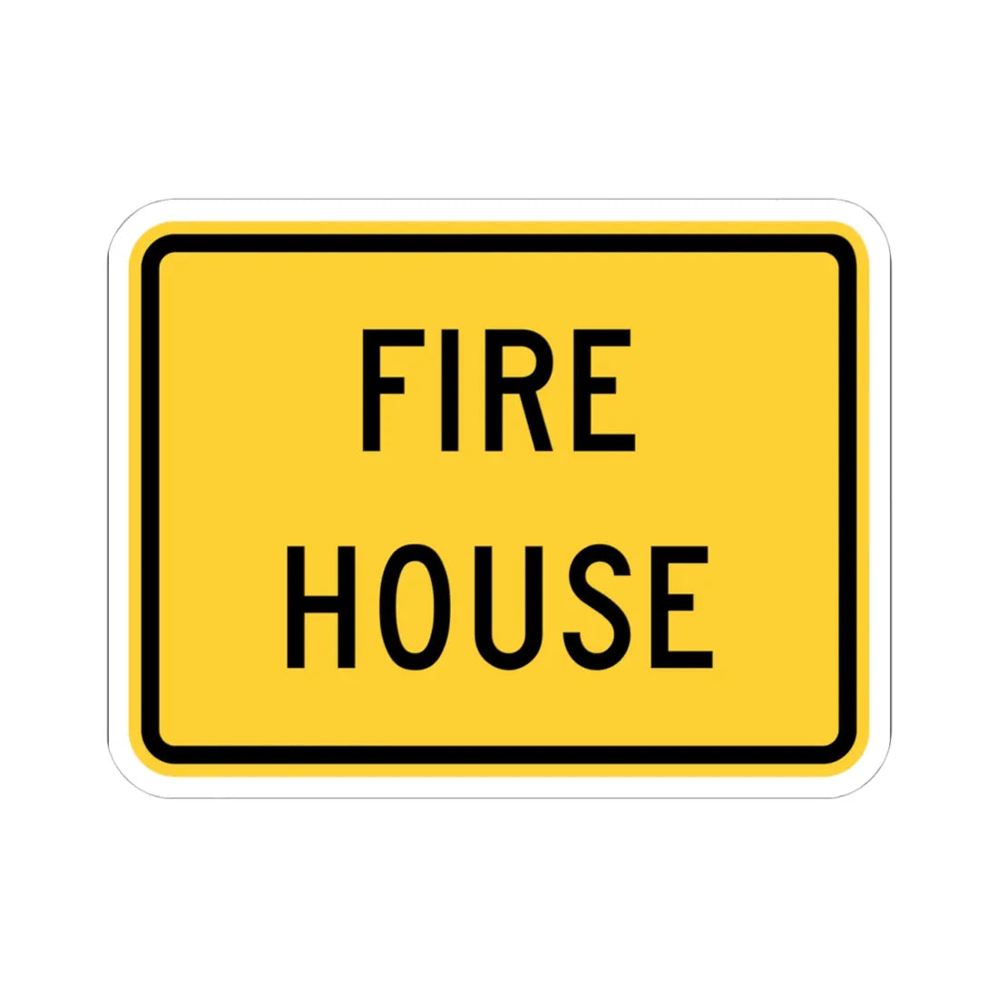 MUTCD-NY NYW5-17P (New York) (Road Sign) STICKER Vinyl Kiss-Cut Decal 4 Inch White - The Sticker Space