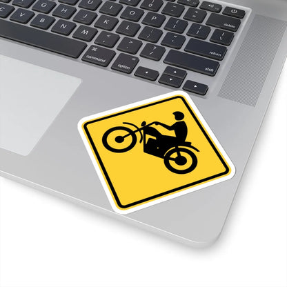 MUTCD-NY NYW5-18 (New York) (Road Sign) STICKER Vinyl Kiss-Cut Decal - The Sticker Space