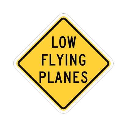 MUTCD-NY NYW7-8 (New York) (Road Sign) STICKER Vinyl Kiss-Cut Decal 4 Inch White - The Sticker Space