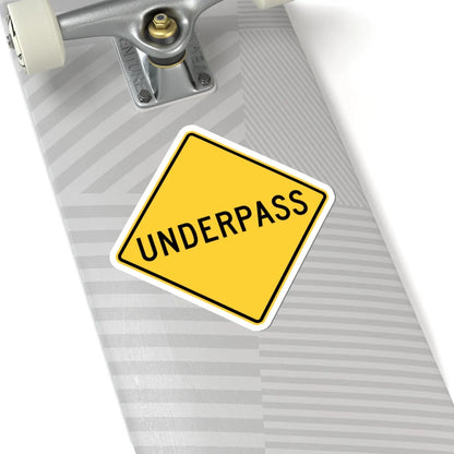 MUTCD-NY NYW7-9 (New York) (Road Sign) STICKER Vinyl Kiss-Cut Decal - The Sticker Space