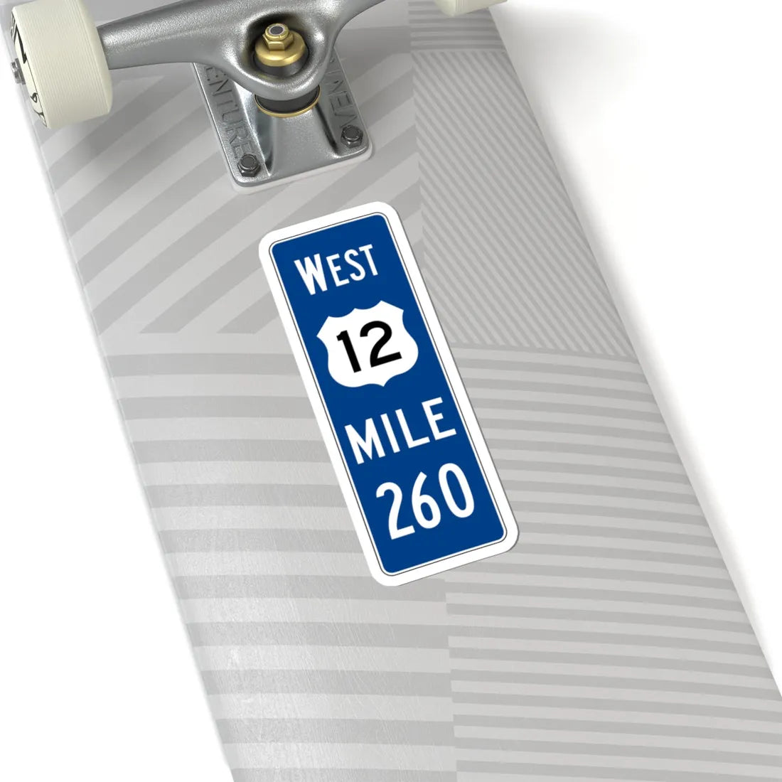 MUTCD-OH D10-4 (Ohio) (Road Sign) STICKER Vinyl Kiss-Cut Decal - The Sticker Space