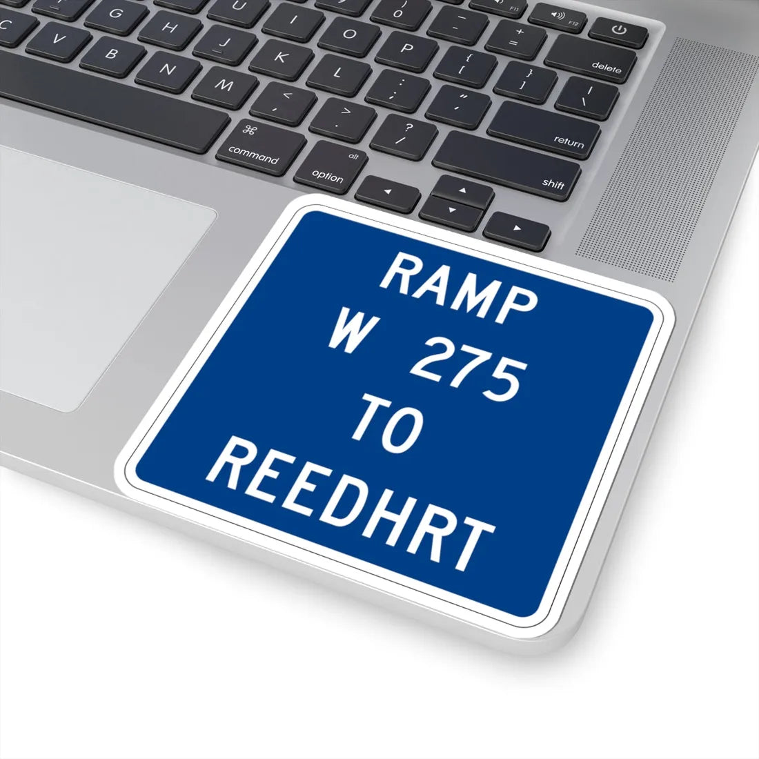 MUTCD-OH D10-H5a (Ohio) (Road Sign) STICKER Vinyl Kiss-Cut Decal - The Sticker Space