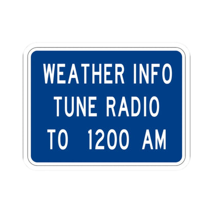 MUTCD-OH D5-H49P (Ohio) (Road Sign) STICKER Vinyl Kiss-Cut Decal 2 Inch White - The Sticker Space