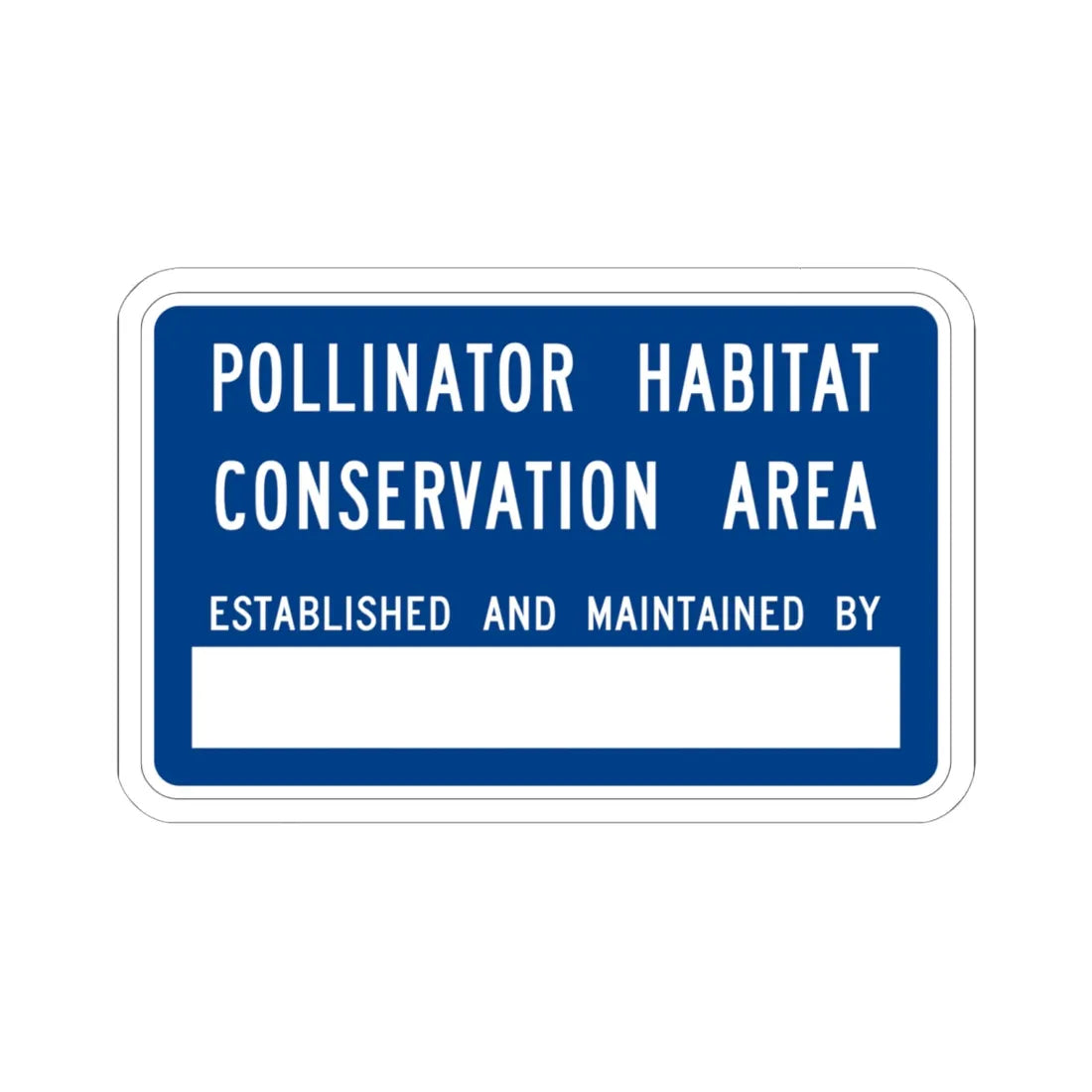 MUTCD-OH I20-H6a (Ohio) (Road Sign) STICKER Vinyl Kiss-Cut Decal 6 Inch White - The Sticker Space