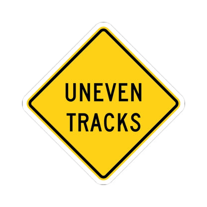 MUTCD-OH W10-H20 (Ohio) (Road Sign) STICKER Vinyl Kiss-Cut Decal 3 Inch White - The Sticker Space