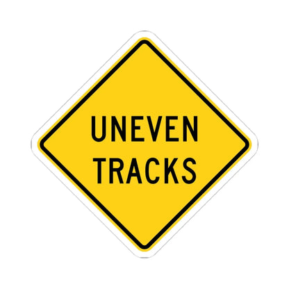 MUTCD-OH W10-H20 (Ohio) (Road Sign) STICKER Vinyl Kiss-Cut Decal 4 Inch White - The Sticker Space