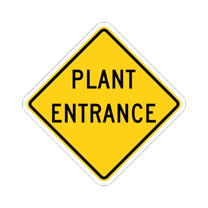 MUTCD-OH W11-H13 (Ohio) (Road Sign) STICKER Vinyl Kiss-Cut Decal 6 Inch White - The Sticker Space