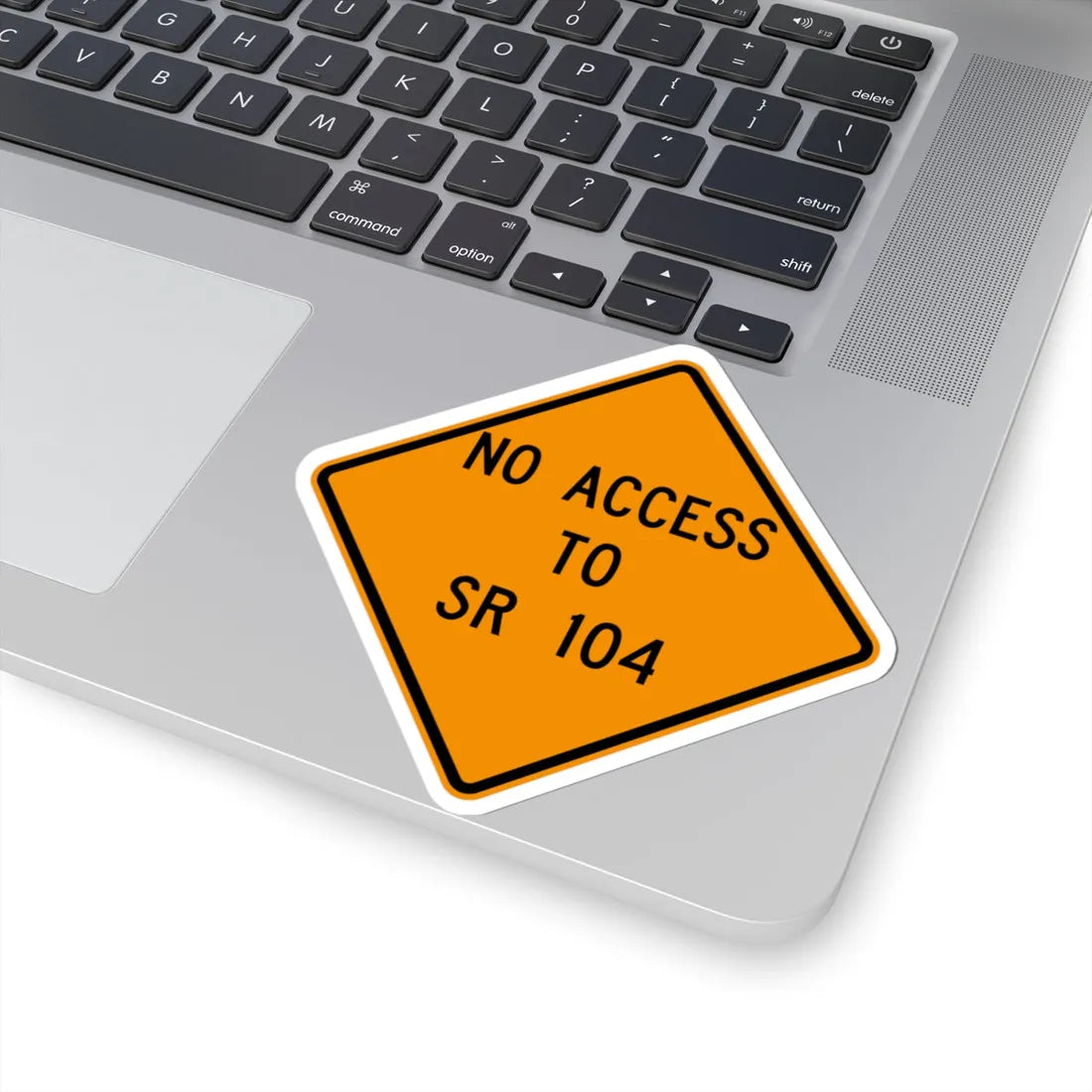 MUTCD-OH W20-H20 (Ohio) (Road Sign) STICKER Vinyl Kiss-Cut Decal - The Sticker Space