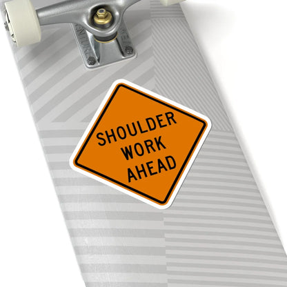 MUTCD-OH W21-H5 (Ohio) (Road Sign) STICKER Vinyl Kiss-Cut Decal - The Sticker Space