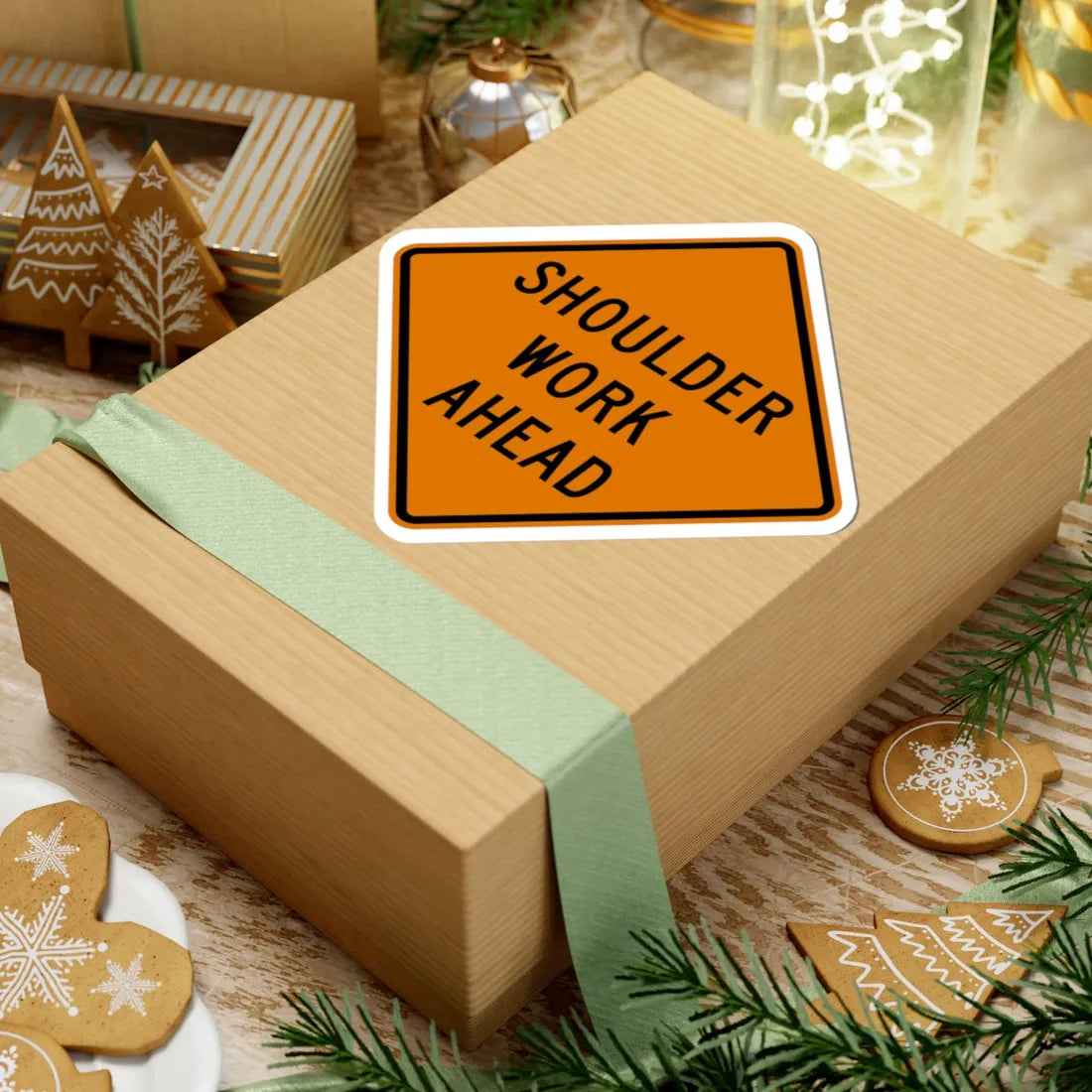 MUTCD-OH W21-H5 (Ohio) (Road Sign) STICKER Vinyl Kiss-Cut Decal - The Sticker Space