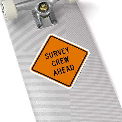 MUTCD-OH W21-H6 (Ohio) (Road Sign) STICKER Vinyl Kiss-Cut Decal - The Sticker Space