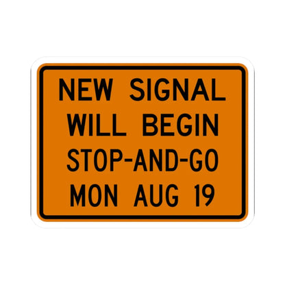 MUTCD-OH W24-H2a (Ohio) (Road Sign) STICKER Vinyl Kiss-Cut Decal 2 Inch White - The Sticker Space