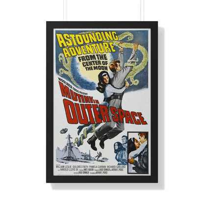 MUTINY IN OUTER SPACE 1965 - Framed Movie Poster-20" x 30"-The Sticker Space