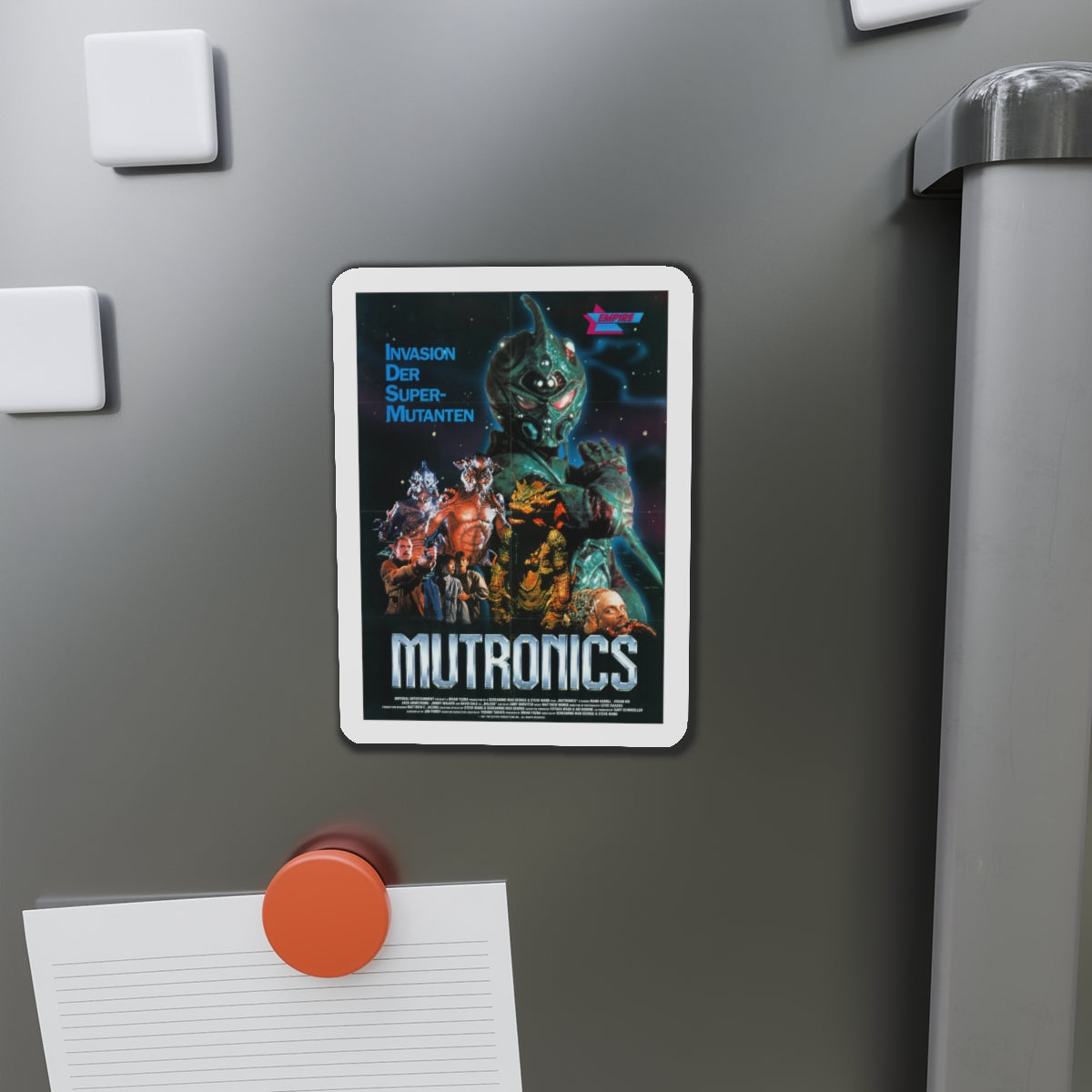 MUTRONICS (THE GUYVER) 1991 Movie Poster - Refrigerator Magnet-The Sticker Space