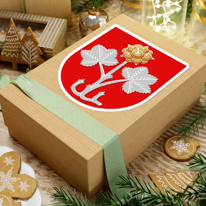 Muurame.vaakuna (Finland) (Coat of Arms) STICKER Vinyl Kiss-Cut Decal - The Sticker Space