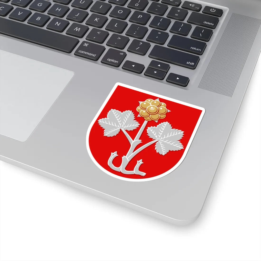 Muurame.vaakuna (Finland) (Coat of Arms) STICKER Vinyl Kiss-Cut Decal - The Sticker Space