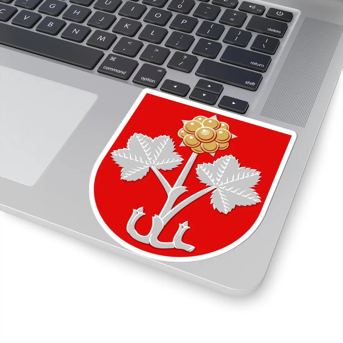 Muurame.vaakuna (Finland) (Coat of Arms) STICKER Vinyl Kiss-Cut Decal - The Sticker Space