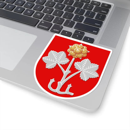 Muurame.vaakuna (Finland) (Coat of Arms) STICKER Vinyl Kiss-Cut Decal - The Sticker Space