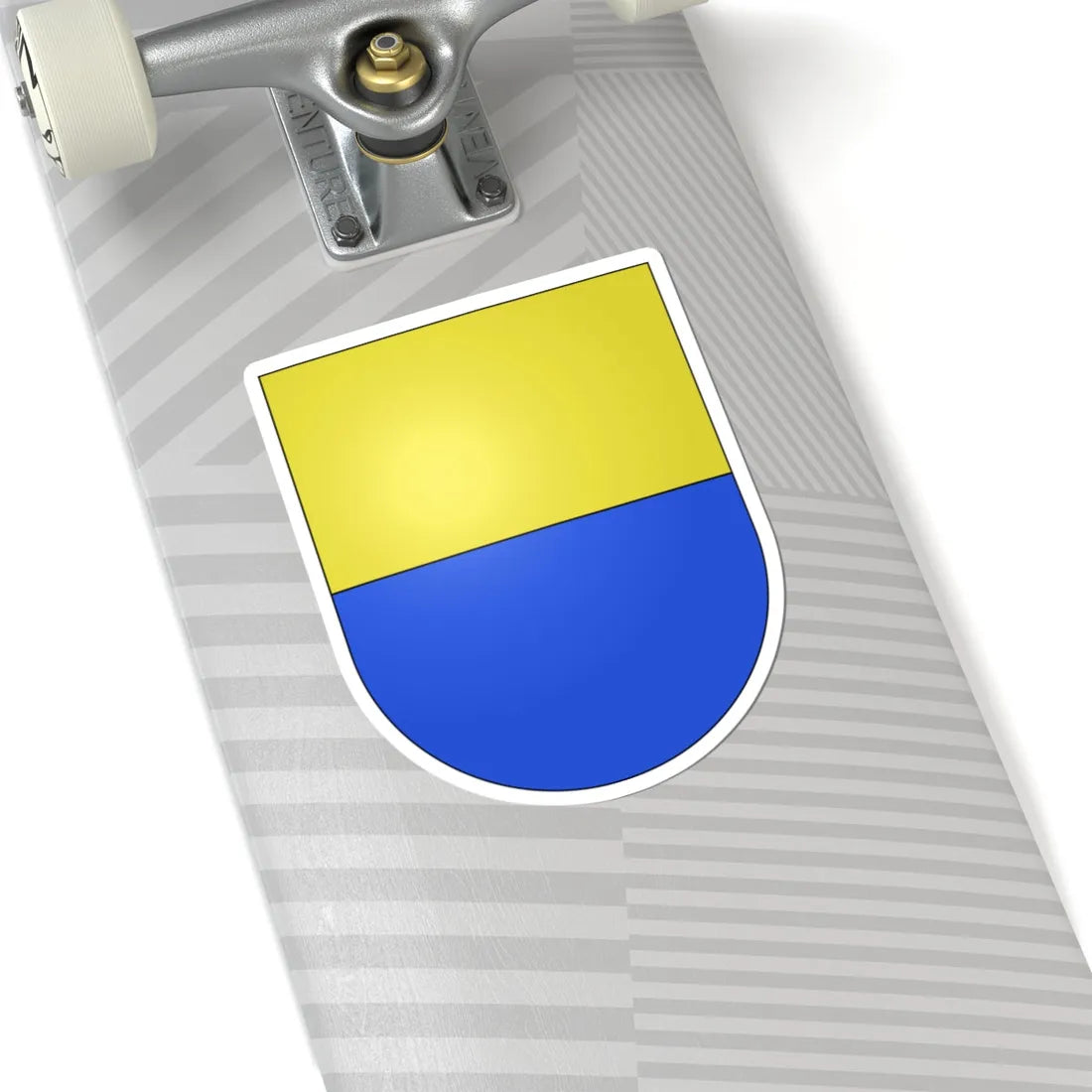 Muzzano-coat of arms (Switzerland) (Coat of Arms) STICKER Vinyl Kiss-Cut Decal - The Sticker Space