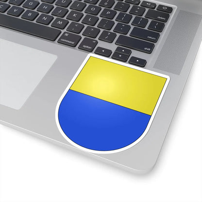 Muzzano-coat of arms (Switzerland) (Coat of Arms) STICKER Vinyl Kiss-Cut Decal - The Sticker Space