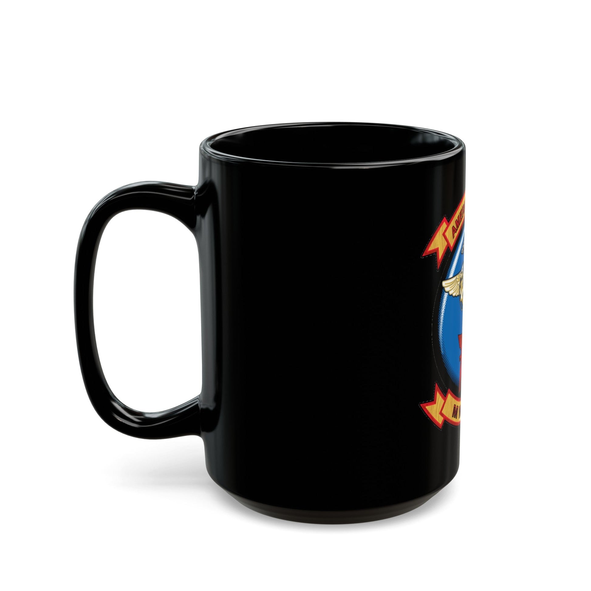 MWHS 1 (USMC) Black Coffee Mug-The Sticker Space