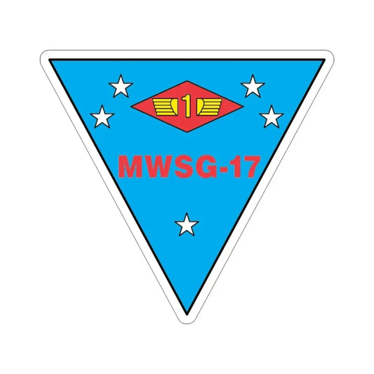 MWSG 17 (USMC) STICKER Vinyl Die-Cut Decal 6 Inch - The Sticker Space