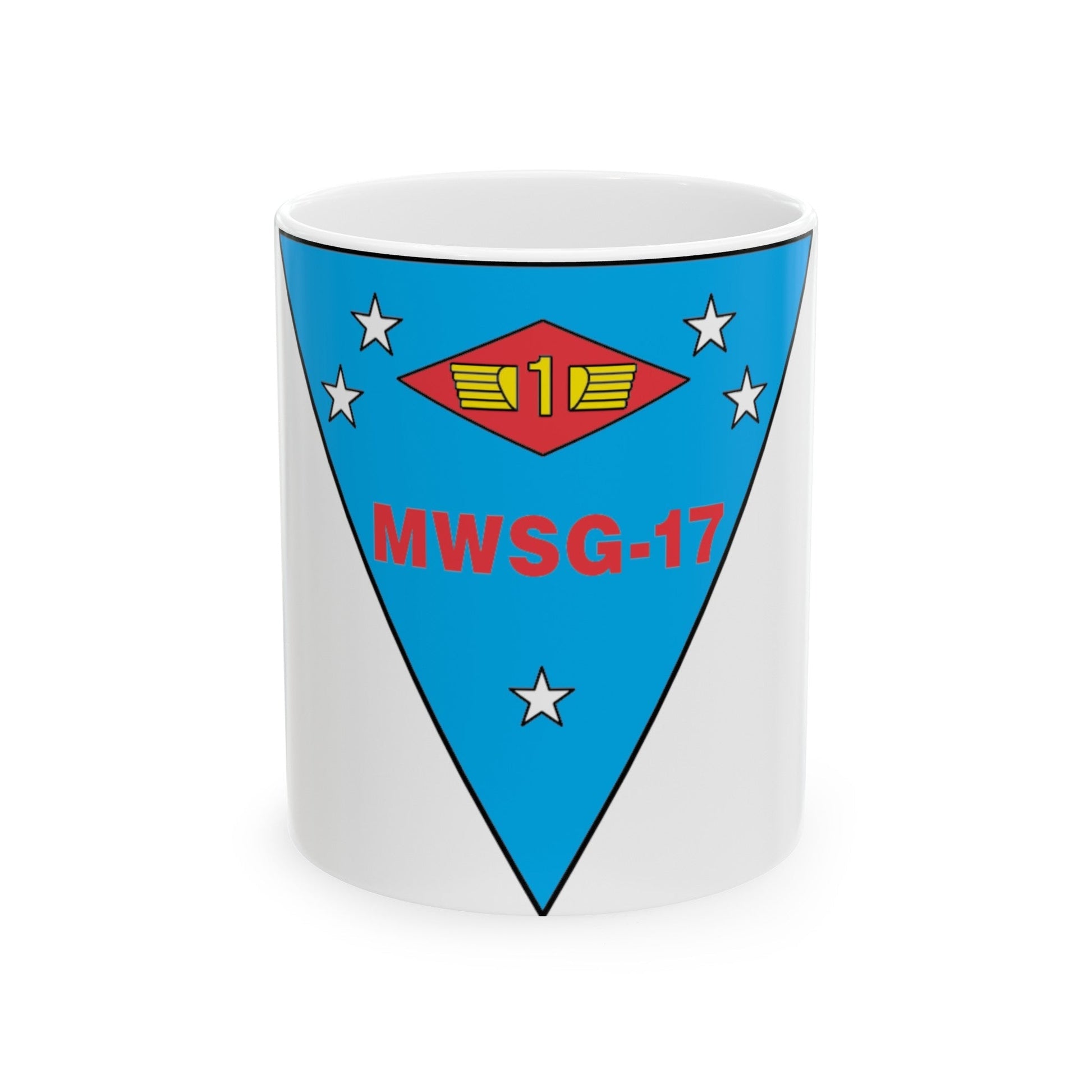 MWSG 17 (USMC) White Coffee Mug-11oz-The Sticker Space