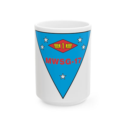 MWSG 17 (USMC) White Coffee Mug-15oz-The Sticker Space