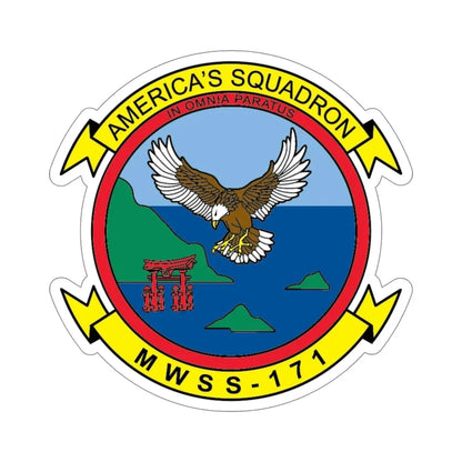 MWSS 171 America (USMC) STICKER Vinyl Die-Cut Decal - The Sticker Space