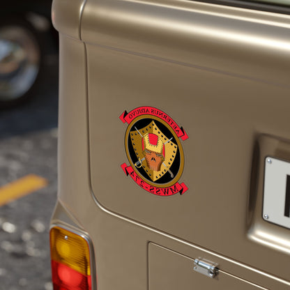 MWSS 274 Marine Wing Support Sq 274 (USMC) REVERSE PRINT Transparent STICKER-The Sticker Space