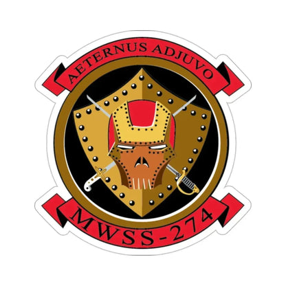 MWSS 274 Marine Wing Support Sq 274 (USMC) STICKER Vinyl Die-Cut Decal 2 Inch - The Sticker Space