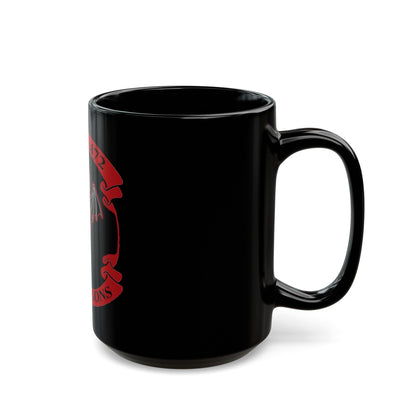 MWSS 472 AGS Dragons (USMC) Black Coffee Mug-The Sticker Space