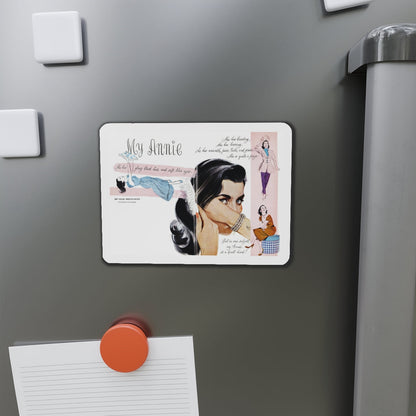 My Annie, Good Housekeeping, July 1952 (Magazine Illustration) Refrigerator Magnet-The Sticker Space