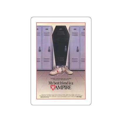 MY BEST FRIEND IS A VAMPIRE 1987 Movie Poster STICKER Vinyl Die-Cut Decal 3 Inch - The Sticker Space