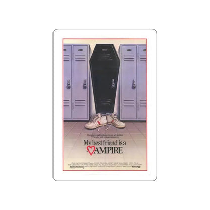 MY BEST FRIEND IS A VAMPIRE 1987 Movie Poster STICKER Vinyl Die-Cut Decal - The Sticker Space