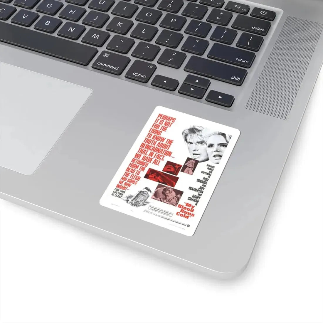 MY BLOOD RUNS COLD 1965 Movie Poster - STICKER Vinyl Kiss-Cut Decal - The Sticker Space