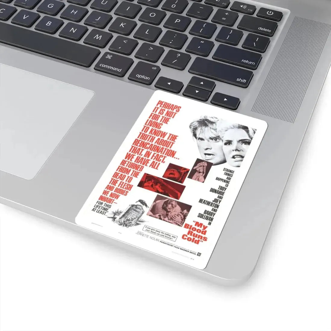 MY BLOOD RUNS COLD 1965 Movie Poster - STICKER Vinyl Kiss-Cut Decal - The Sticker Space