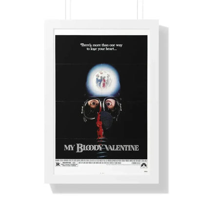 MY BLOODY VALENTINE 1981 - Framed Movie Poster 16″ x 24″ White - The Sticker Space