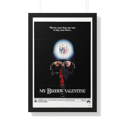 MY BLOODY VALENTINE 1981 - Framed Movie Poster-20" x 30"-The Sticker Space