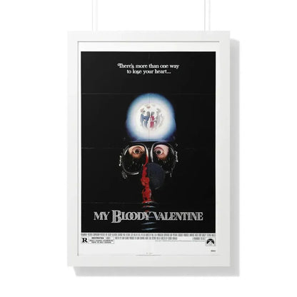 MY BLOODY VALENTINE 1981 - Framed Movie Poster 20" x 30" White - The Sticker Space