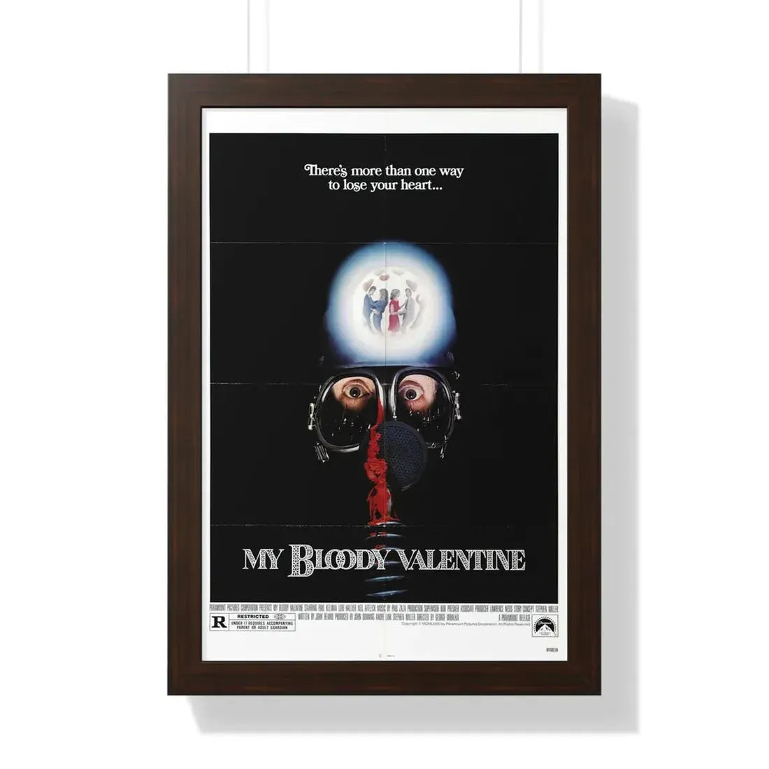 MY BLOODY VALENTINE 1981 - Framed Movie Poster - The Sticker Space