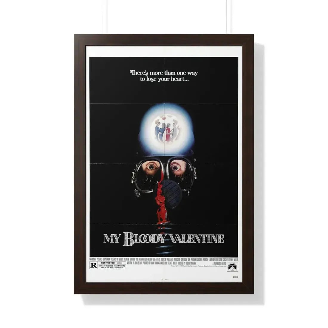 MY BLOODY VALENTINE 1981 - Framed Movie Poster - The Sticker Space