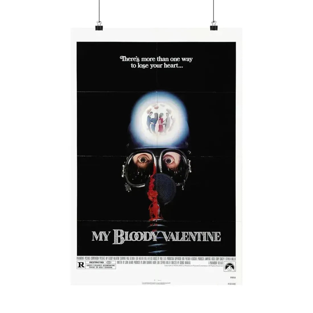 MY BLOODY VALENTINE 1981 - Paper Movie Poster 16″ x 24″ Matte - The Sticker Space