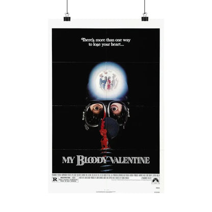 MY BLOODY VALENTINE 1981 - Paper Movie Poster - The Sticker Space